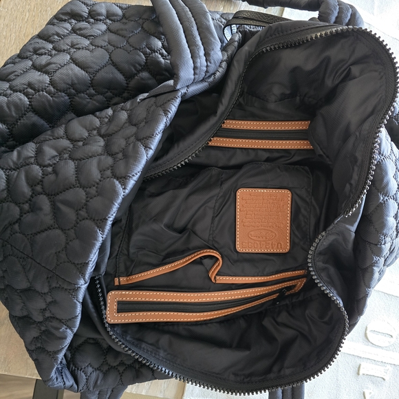 Brighton Quilted Black Tote Bag NWOT - Picture 4 of 5